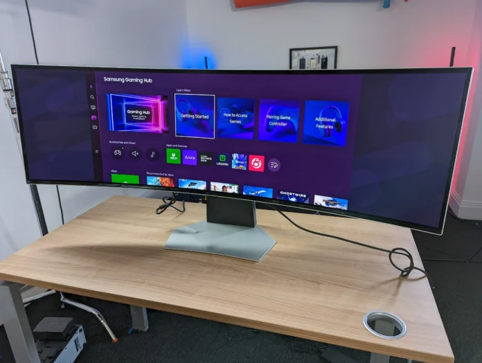 Samsung-Odyssey-G9-OLED-11-scaled oled gaming monitor
