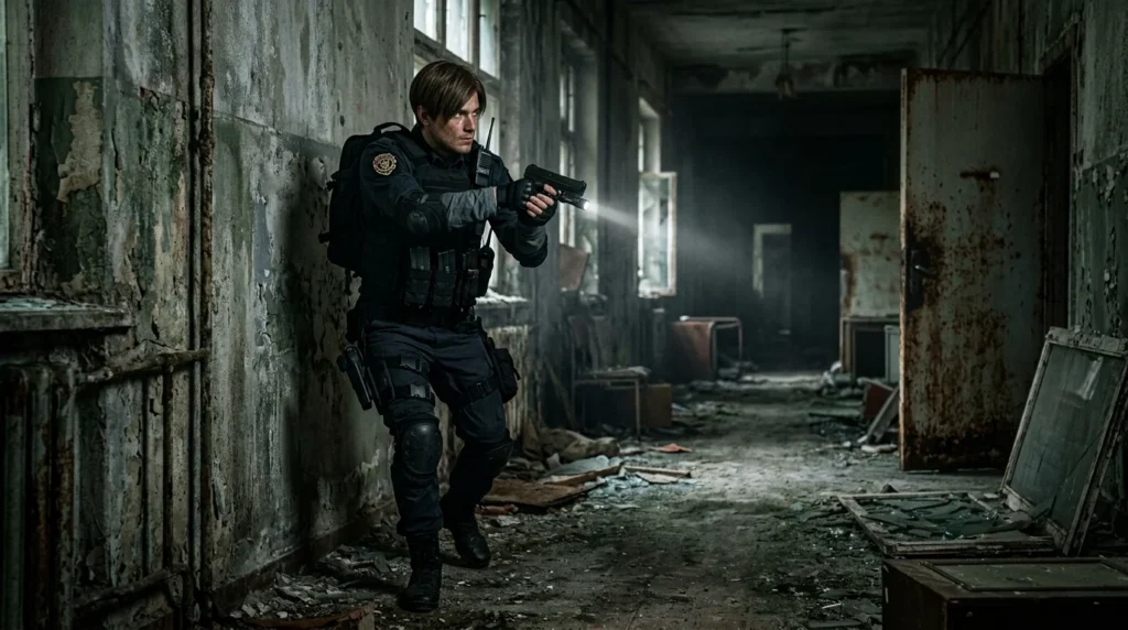 Leon Kennedy in Resident Evil Requiem