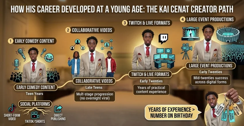 How His Career Developed at a Young Age