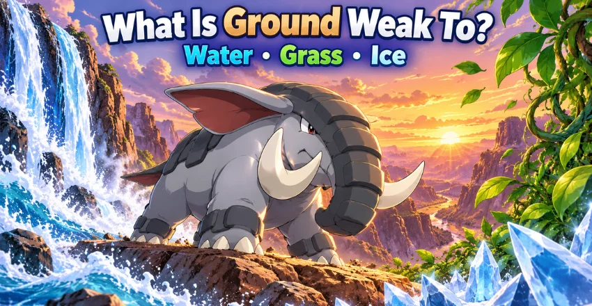 Ground Weaknesses in Pokémon GO